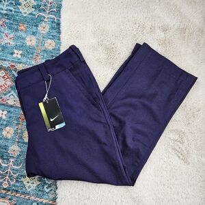 Nike Purple Golf Crop Capri Pants Women US 8 BNWT 509743-520